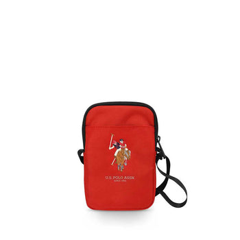 U.S.Polo Assn. Phone Bag - Black, Red, Navy & Green