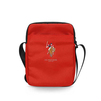 U.S.Polo Assn. Tablet Bag 10" - Red & Green