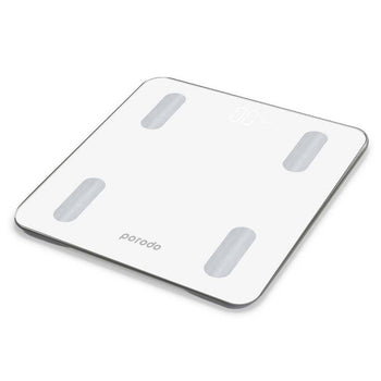 Porodo Lifestyle Full Body Smart Scale - Black & White