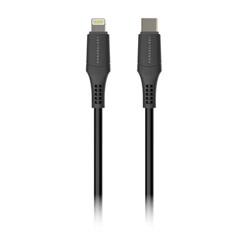 Powerology Type-C to Lightning Cable 1.2M - Black