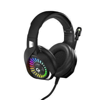 Porodo PDX410 E-Sports High Definition RGB Gaming Headphone - Black