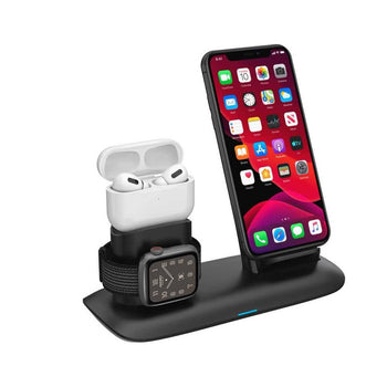 Porodo 4 in 1 Charging Station for iPhone / Apple Watch / Airpods